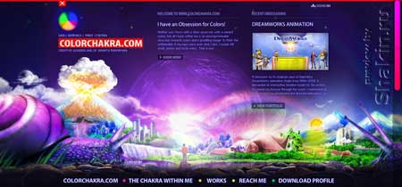 Colorchakra.com - “Цветная чакра” - сервис для любителей прочищать чакры