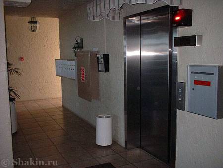 Лифт в обычном американском доме