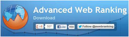 Программа для поиска ключевых слов Advanced Web Ranking