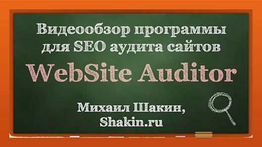 Обзор программы для SEO аудита сайтов Website Auditor