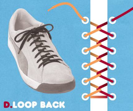 15 способов завязывания шнурков