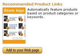 Партнерская программа Amazon.com Recommended Product Links